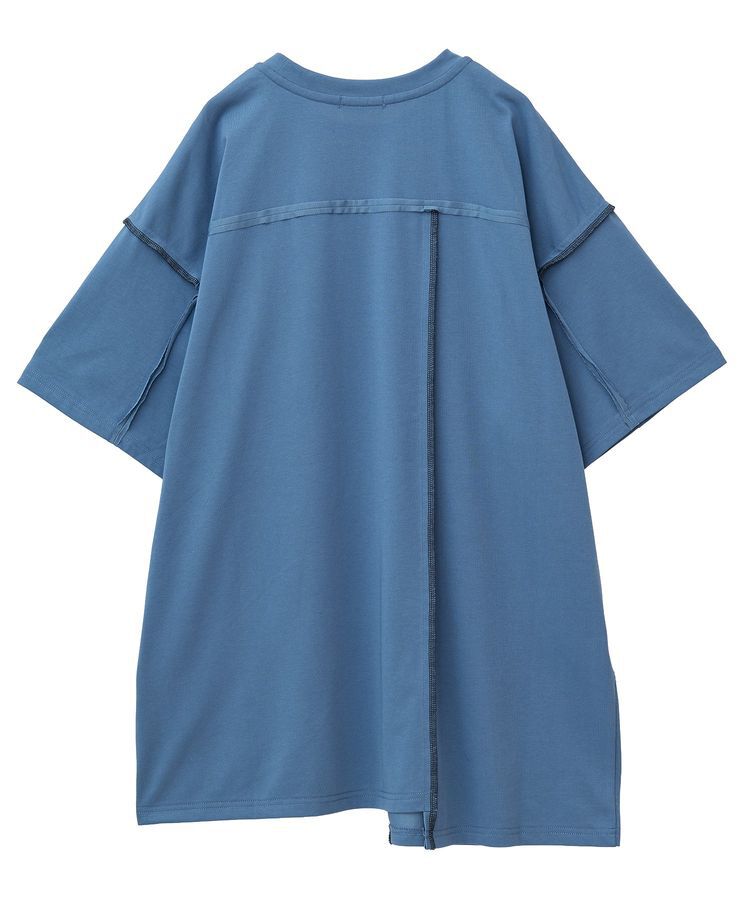 earth music&ecology「ステッチデザインルーズTee」|Tシャツ・カットソー|