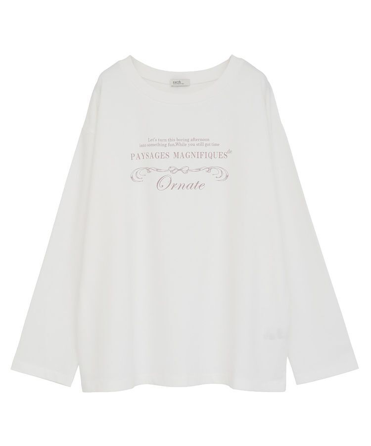 earth music&ecology「アソートグラフィックロンTEE」|Tシャツ・カットソー|