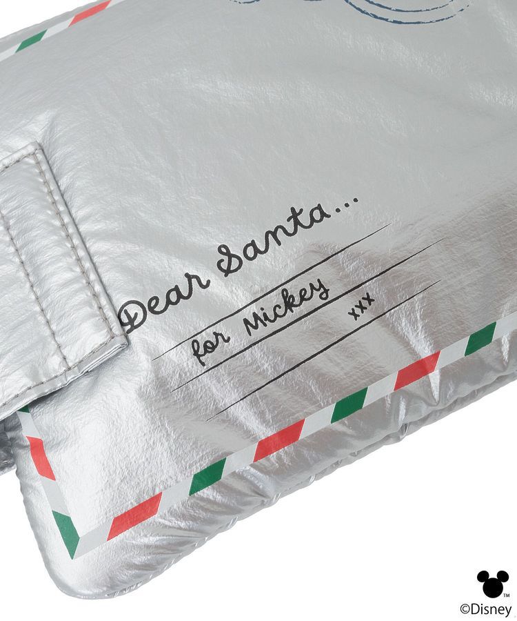 earth music&ecology「Disney/ミッキーチャーム付きレターモチーフポーチ」|ポーチ|