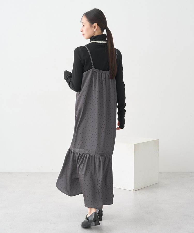 earth music&ecology「アソートサテンキャミワンピース」|ワンピース|