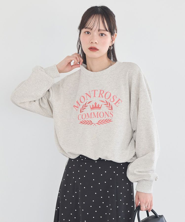 earth music&ecology「アソートロゴウラケドロストプルオーバー」|スウェット・ジャージ|