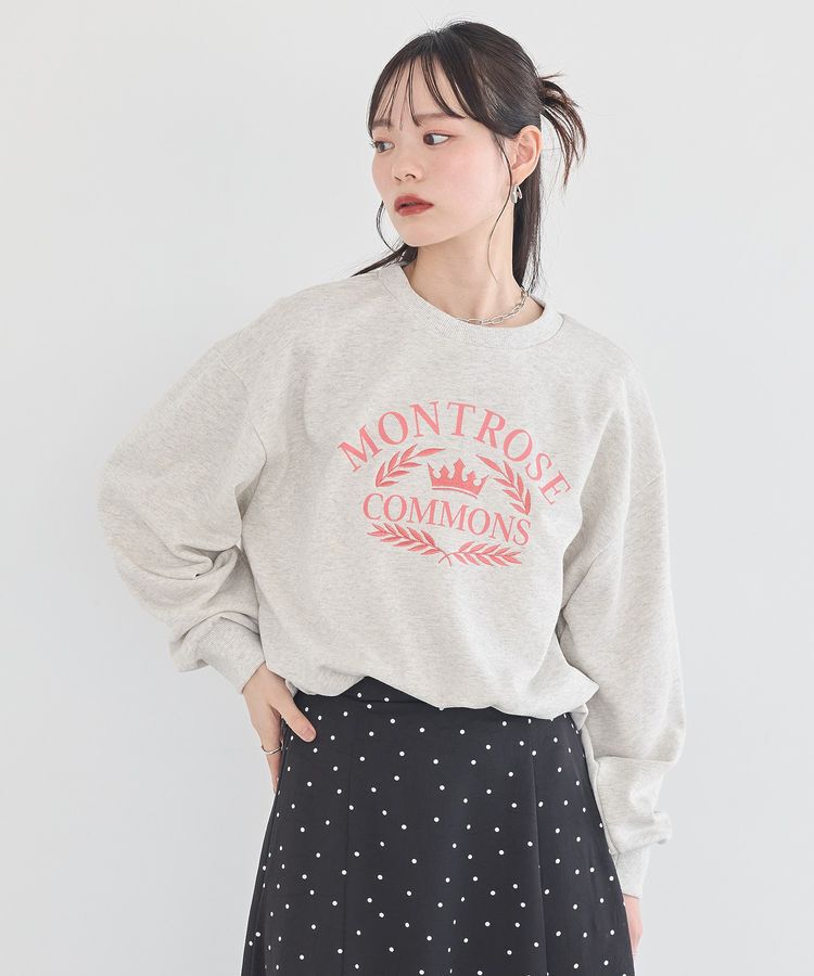 earth music&ecology「アソートロゴウラケドロストプルオーバー」|スウェット・ジャージ|