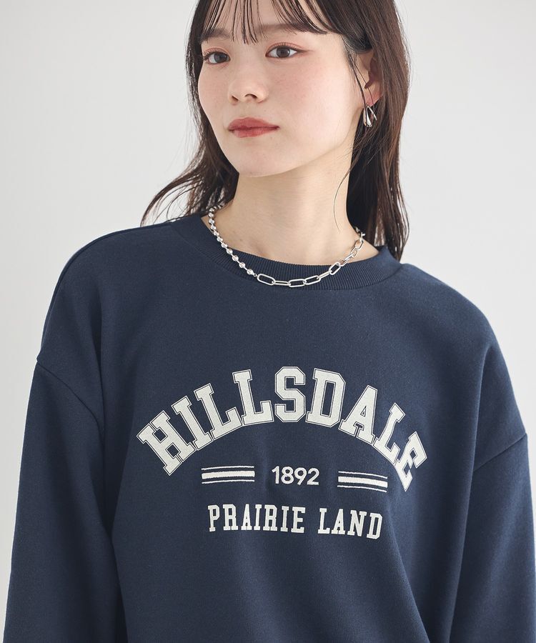 earth music&ecology「アソートロゴウラケドロストプルオーバー」|スウェット・ジャージ|