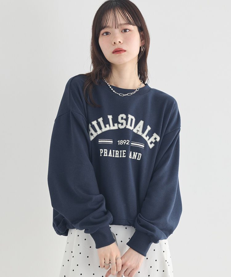 earth music&ecology「アソートロゴウラケドロストプルオーバー」|スウェット・ジャージ|