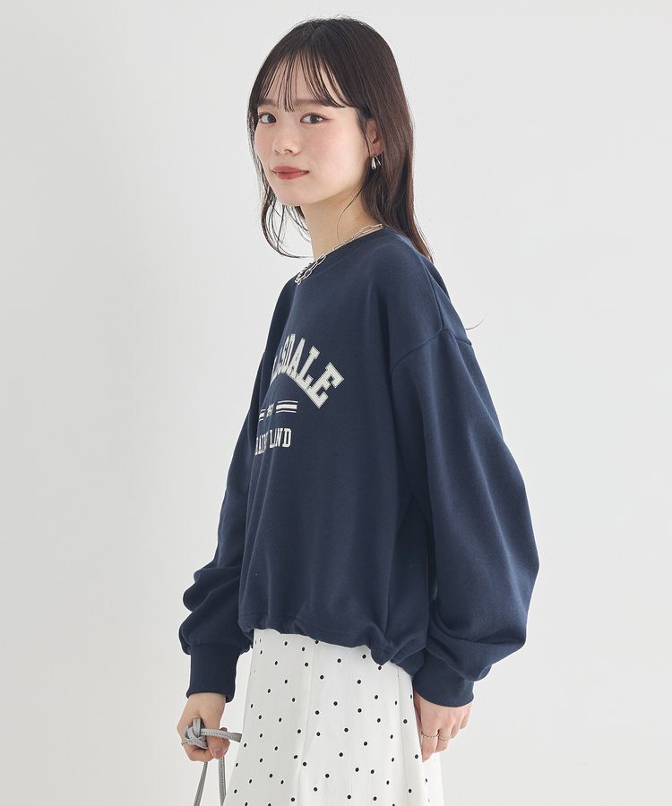 earth music&ecology「アソートロゴウラケドロストプルオーバー」|スウェット・ジャージ|