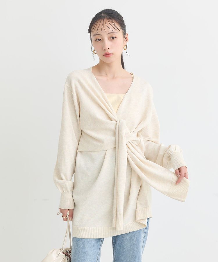 earth music&ecology「カシュクールムスビニット」|ニット・セーター|