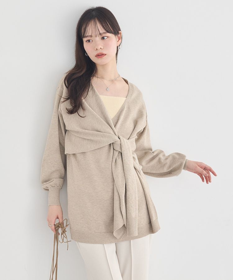 earth music&ecology「カシュクールムスビニット」|ニット・セーター|