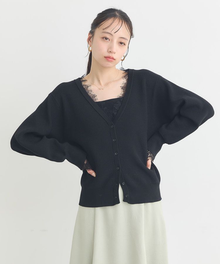 earth music&ecology「リブニットタンクトップ」|キャミソール|