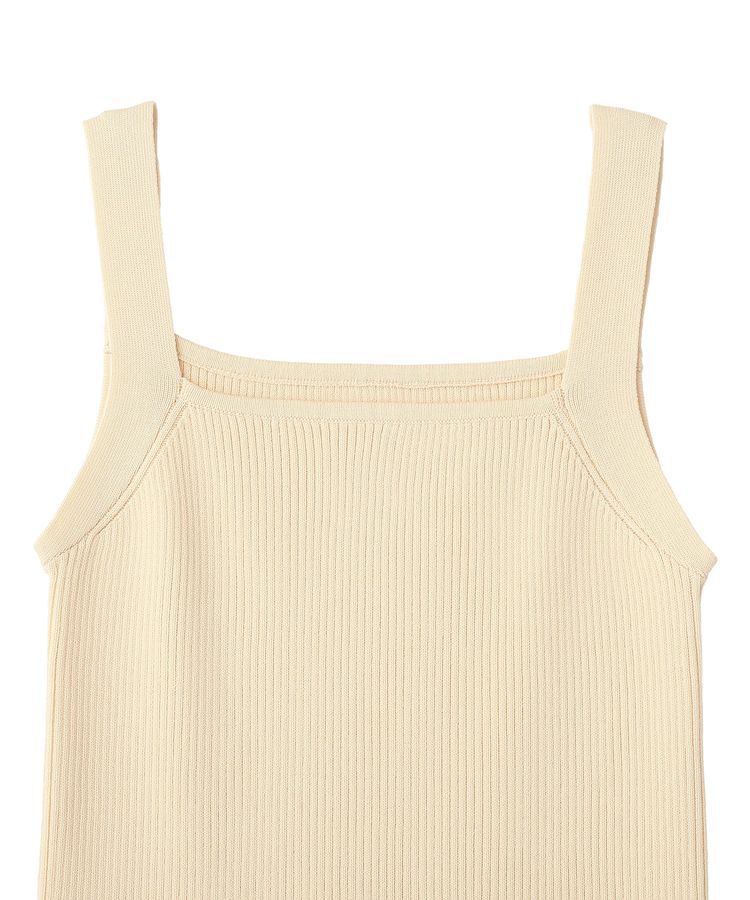 earth music&ecology「リブニットタンクトップ」|キャミソール|