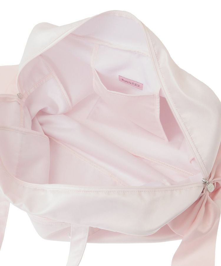 Maison de FLEUR「サテンキャリーオンバッグ」|トートバッグ|