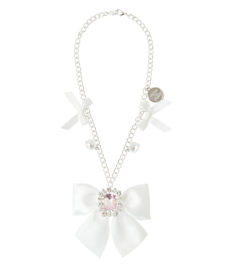 Maison de FLEUR「ビジューリボンパールバッグチャーム」|その他|