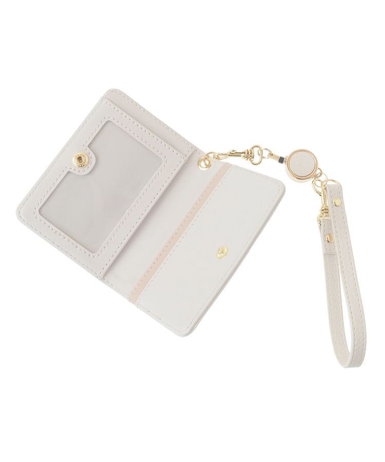 Maison de FLEUR「二つ折りリールパスケース」|財布|