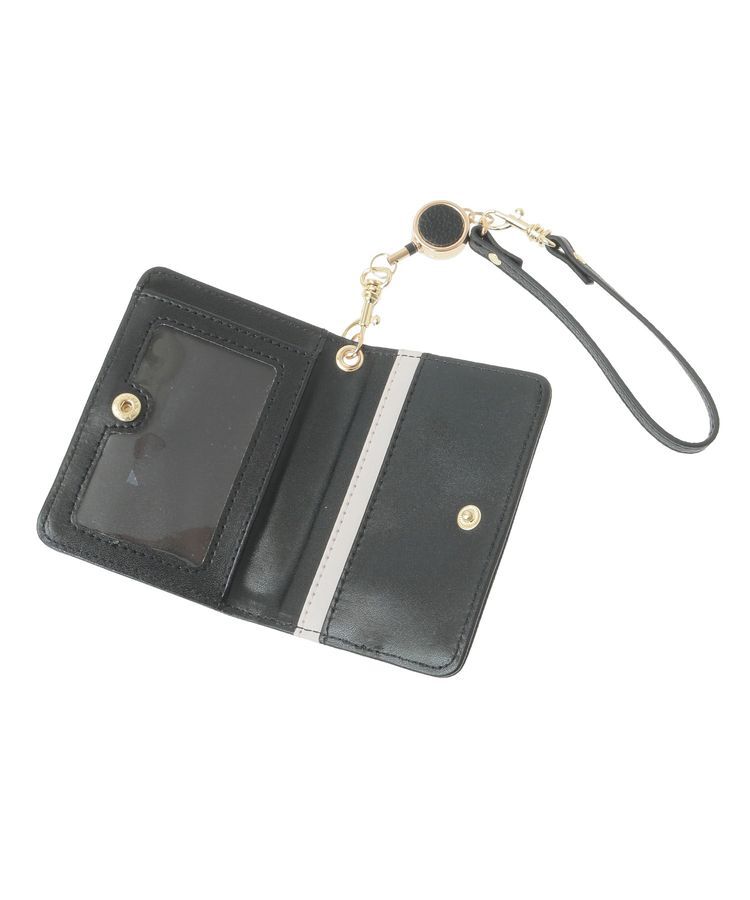 Maison de FLEUR「二つ折りリールパスケース」|財布|