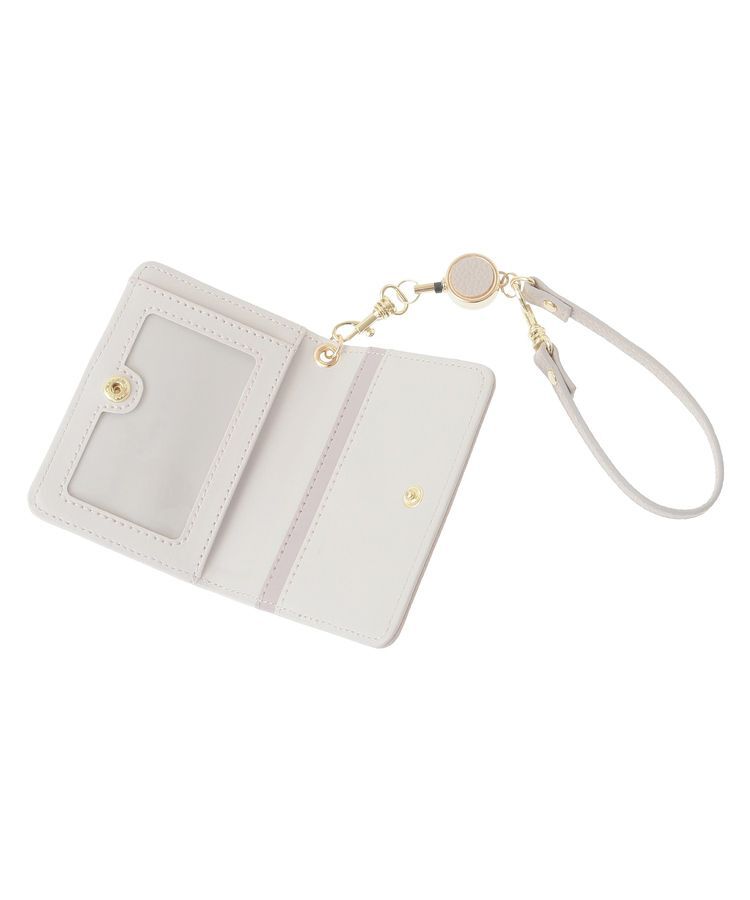 Maison de FLEUR「二つ折りリールパスケース」|財布|