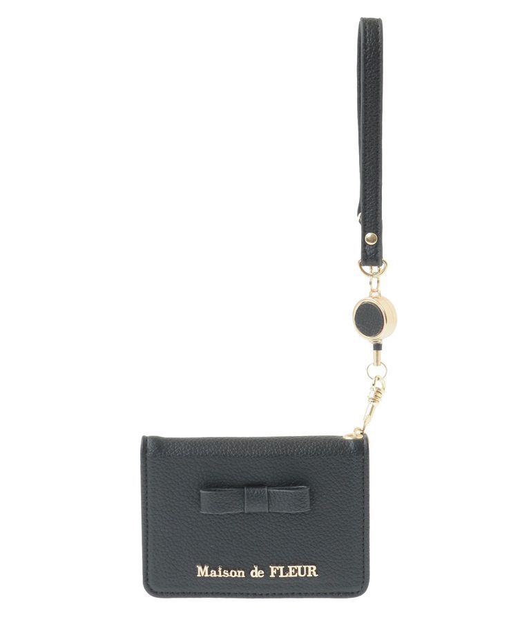 Maison de FLEUR「二つ折りリールパスケース」|財布|