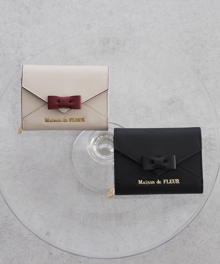 Maison de FLEUR「レター型ウォレット」|財布|