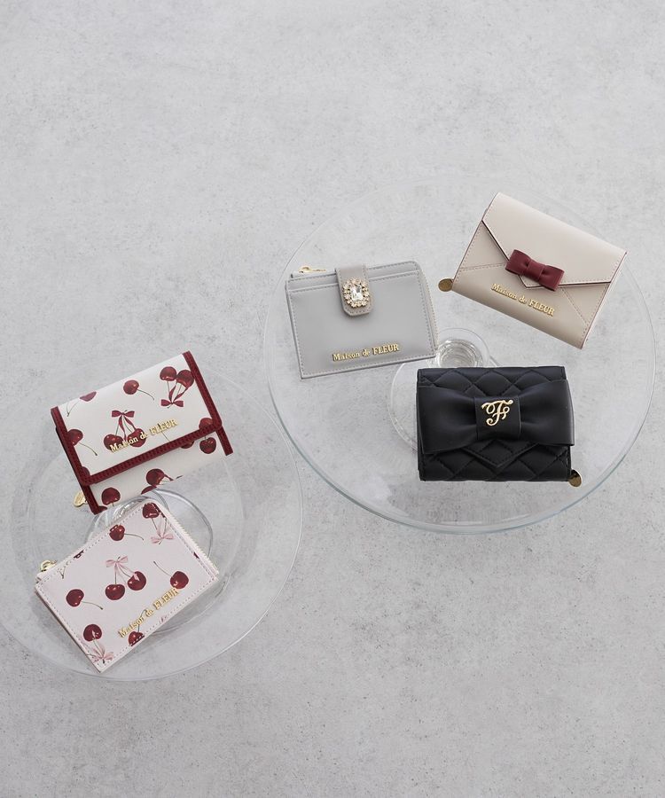 Maison de FLEUR「レター型ウォレット」|財布|