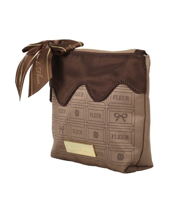 Maison de FLEUR「FLEURチョコレートポーチ」|ポーチ|