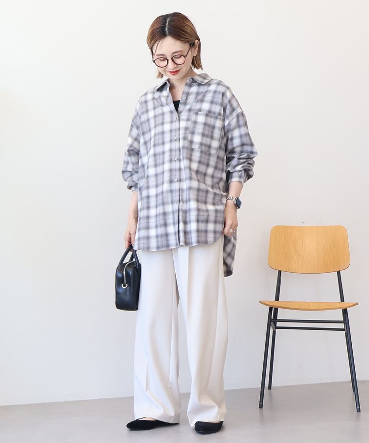 AMERICAN HOLIC「ビエラ起毛チェックシャツ」|シャツ・ブラウス|