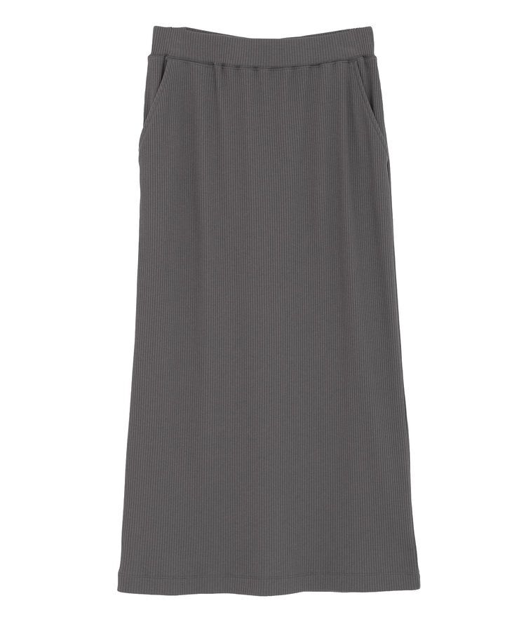 AMERICAN HOLIC「針抜きリブナロースカート」|タイト|