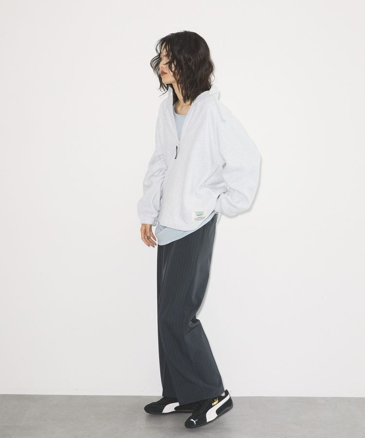 AMERICAN HOLIC「Discus フリースハーフジッププルオーバー」|スウェット・ジャージ|