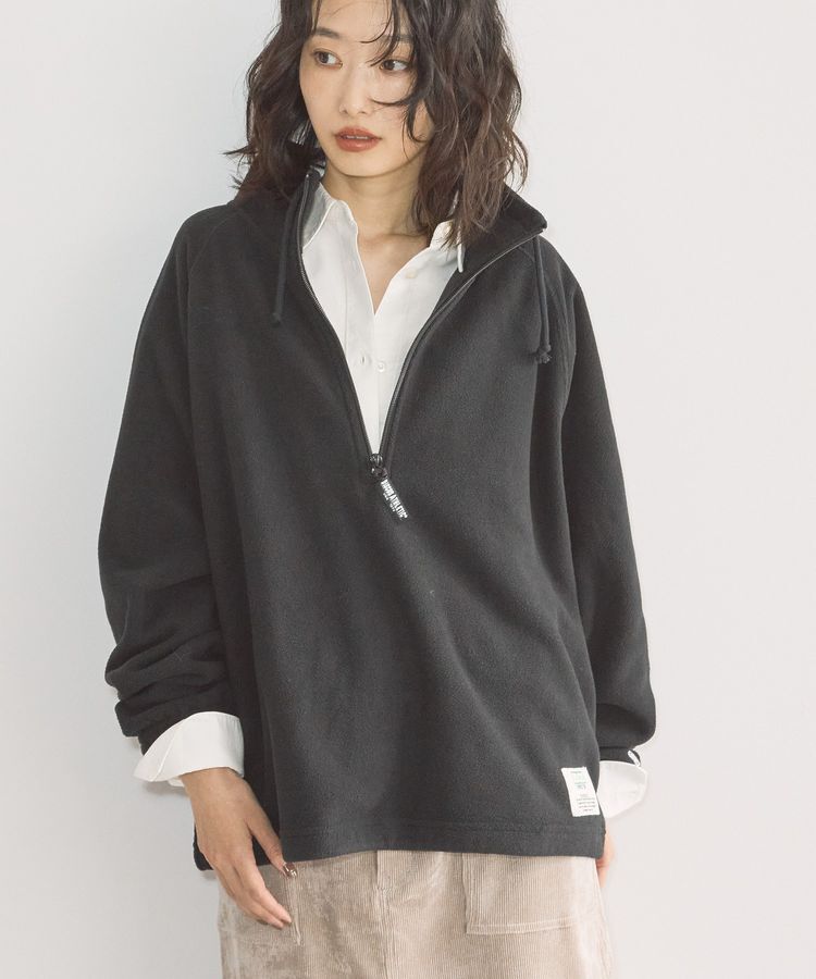 AMERICAN HOLIC「Discus フリースハーフジッププルオーバー」|スウェット・ジャージ|