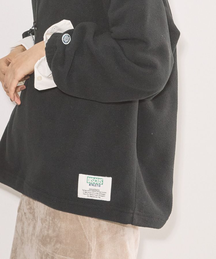 AMERICAN HOLIC「Discus フリースハーフジッププルオーバー」|スウェット・ジャージ|