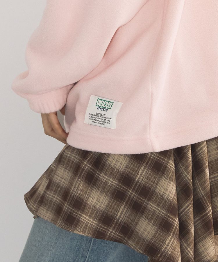 AMERICAN HOLIC「Discus フリースハーフジッププルオーバー」|スウェット・ジャージ|