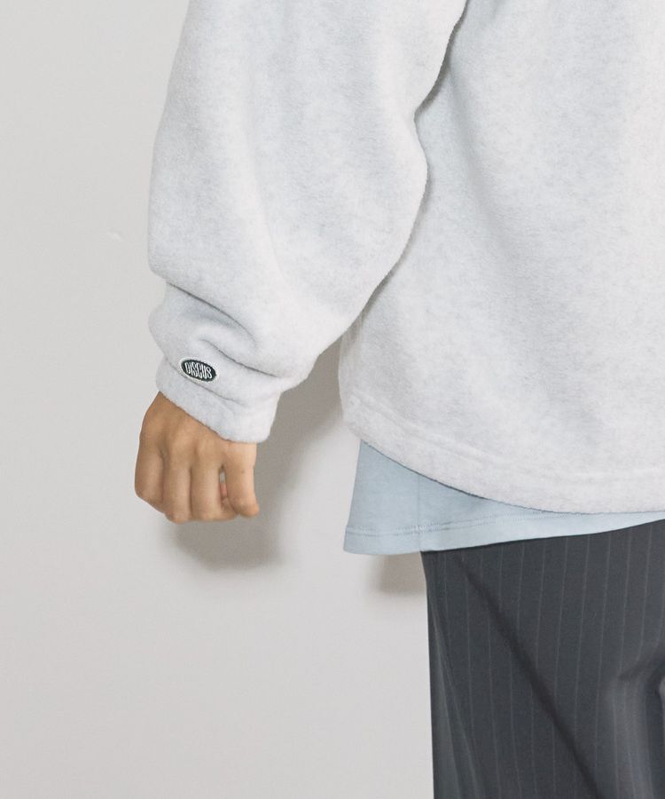 AMERICAN HOLIC「Discus フリースハーフジッププルオーバー」|スウェット・ジャージ|