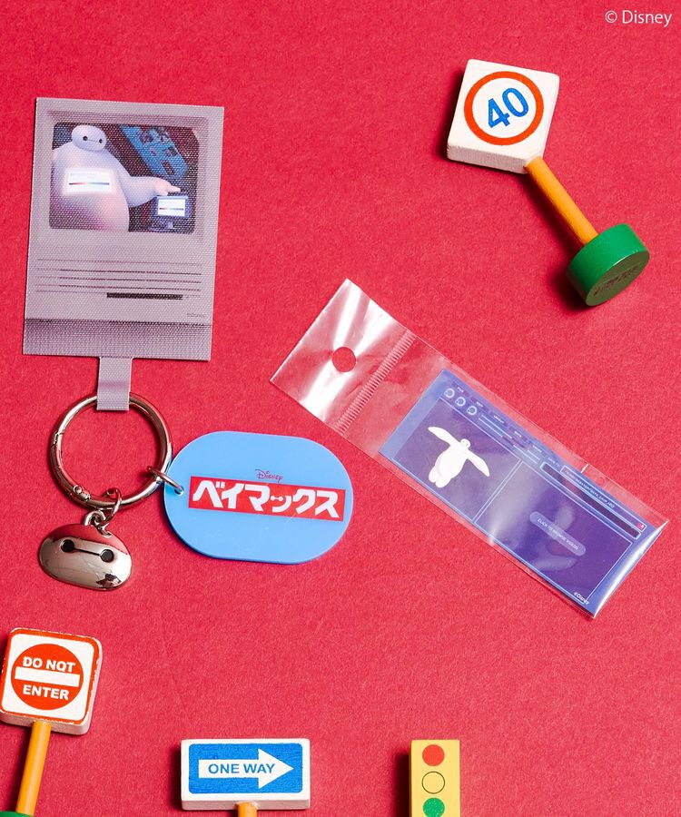 AMERICAN HOLIC「【BAYMAX】スマホタブチャーム＋シールSET」|その他|Blue