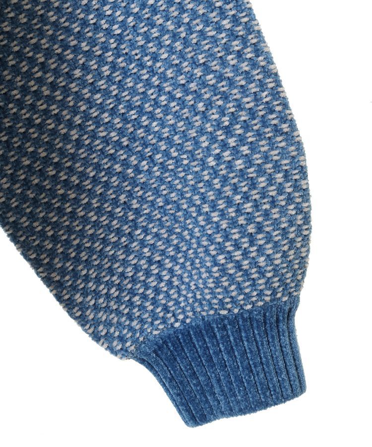 Green Parks「ベロアモールモックネックニットプルオーバー」|ニット・セーター|