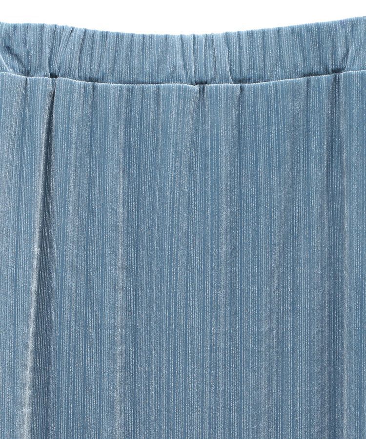 Green Parks「ラメベロアIラインスカート」|スカート|