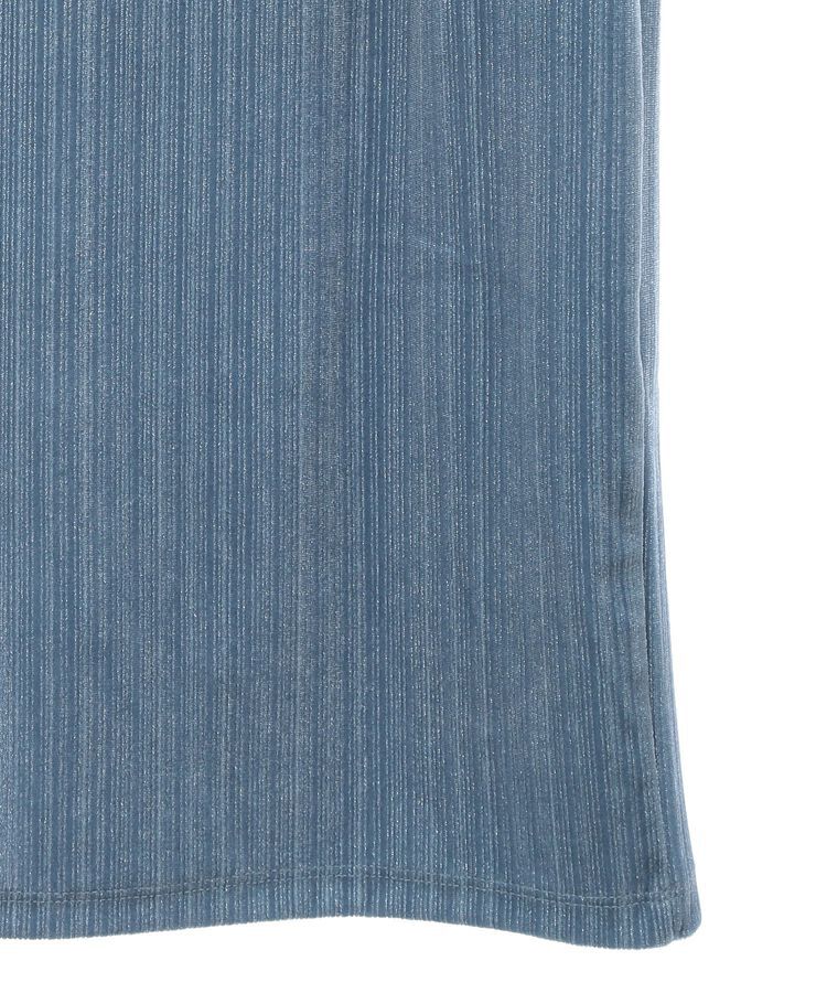 Green Parks「ラメベロアIラインスカート」|スカート|