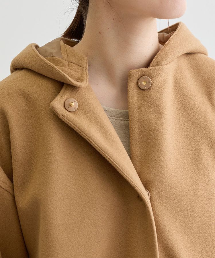 Green Parks「フード取り外しハーフコート」|その他|