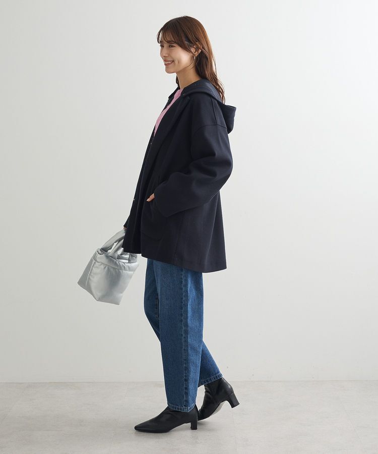 Green Parks「フード取り外しハーフコート」|その他|