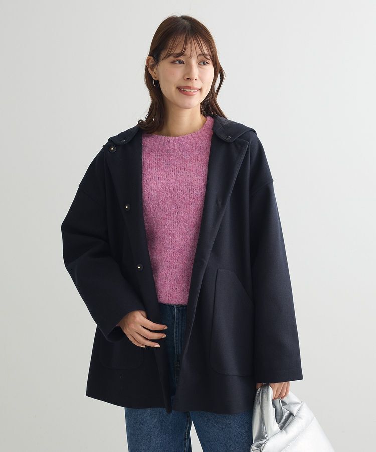 Green Parks「フード取り外しハーフコート」|その他|