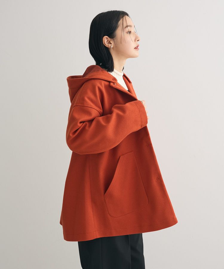 Green Parks「フード取り外しハーフコート」|その他|