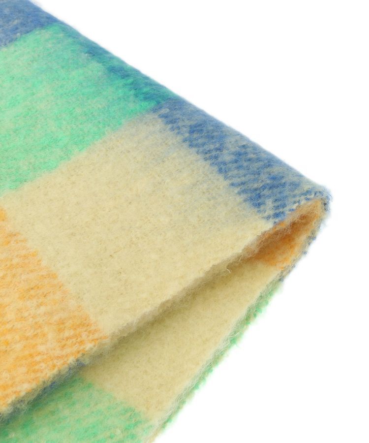 Green Parks「ボリュームチェックマフラー」|マフラー|