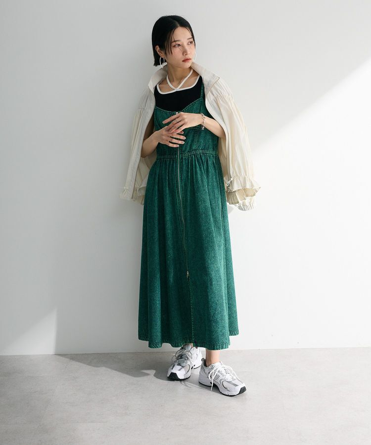 armonia「ギャザーナイロンブルゾン」|ブルゾン・スタジャン|