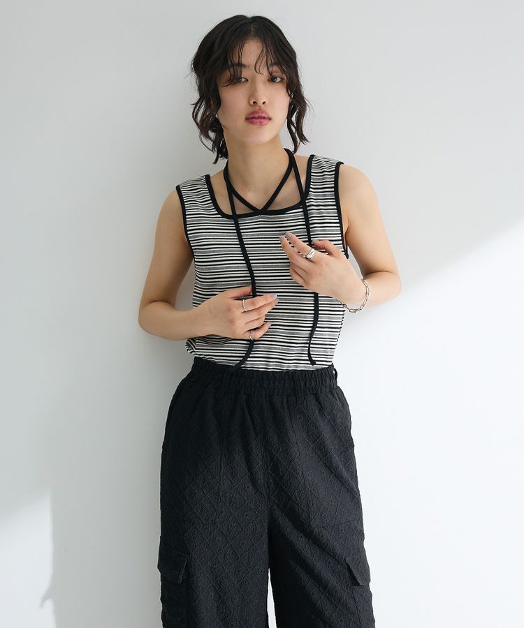 Green Parks「チョーカー付きタンクトップ」|インナー|