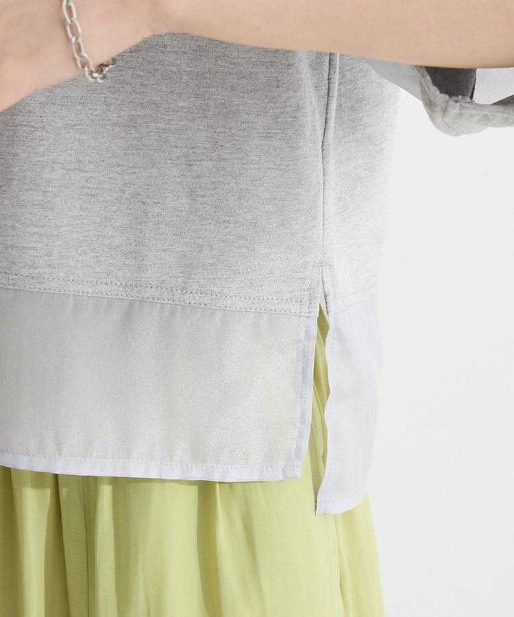 Green Parks「・ELENCARE DUE シアーキリカエプルオーバー」|Tシャツ・カットソー|