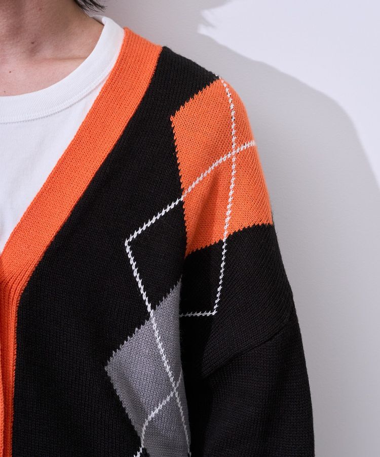 Green Parks「ハイキュー!! アーガイルカーディガン」|カーディガン|