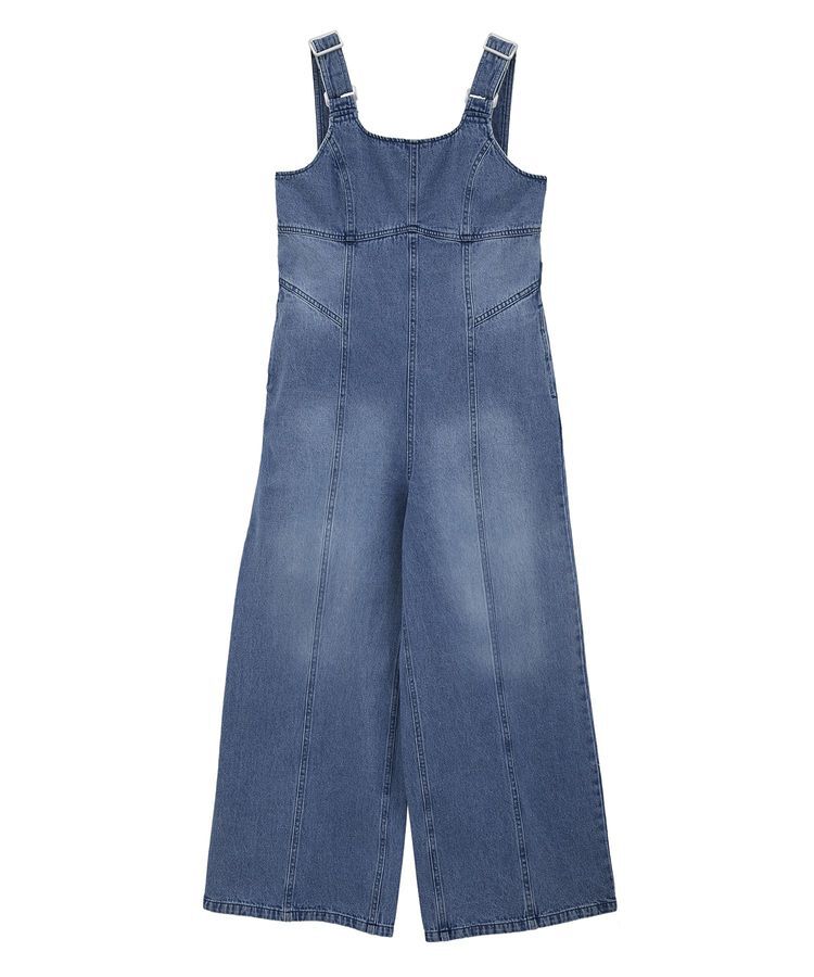 Green Parks「・SUGAR SPOON デニムコルセットオールインワン」|オールインワン|