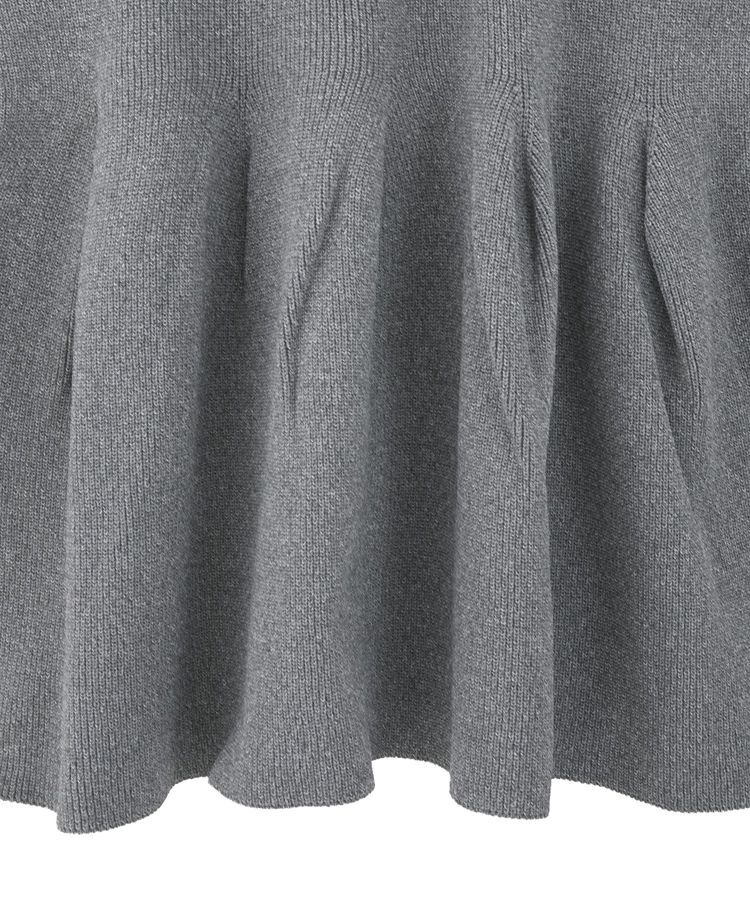 Green Parks「金釦ペプラムニットカーディガン」|カーディガン|