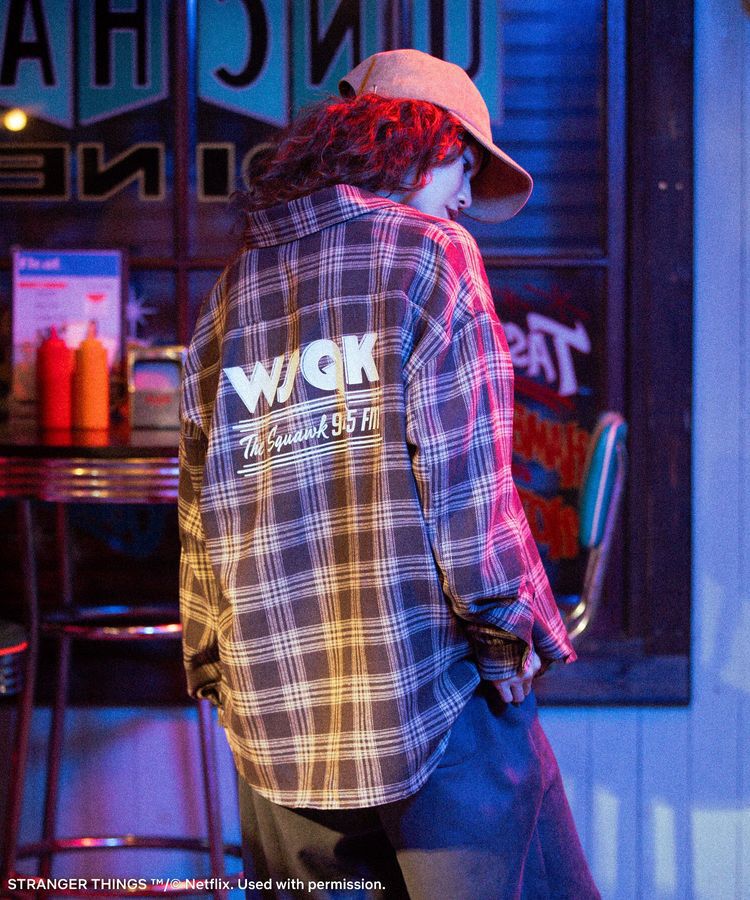Green Parks「■STRANGER THINGS&times;MINNETONKA チェックシャツ」|シャツ・ブラウス|