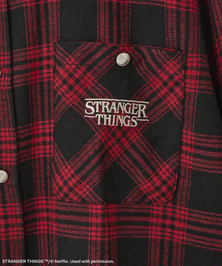 Green Parks「■STRANGER THINGS&times;MINNETONKA チェックシャツ」|シャツ・ブラウス|