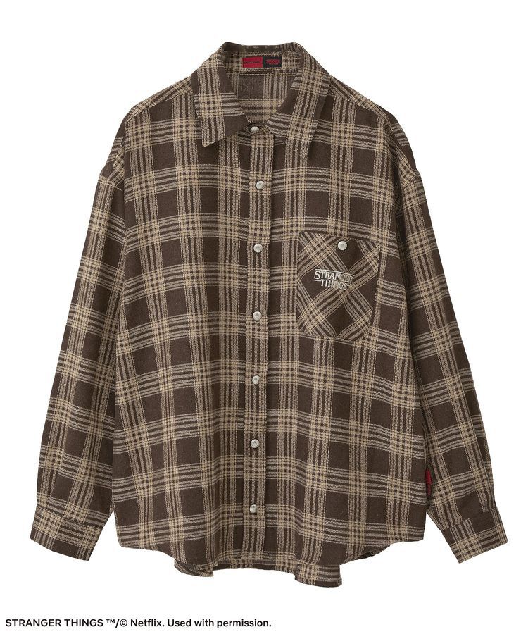 Green Parks「■STRANGER THINGS&times;MINNETONKA チェックシャツ」|シャツ・ブラウス|