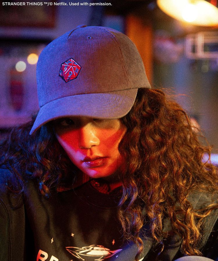 Green Parks「■STRANGER THINGS&times;MINNETONKA　コーデュロイキャップ」|その他|Charcoal Gray