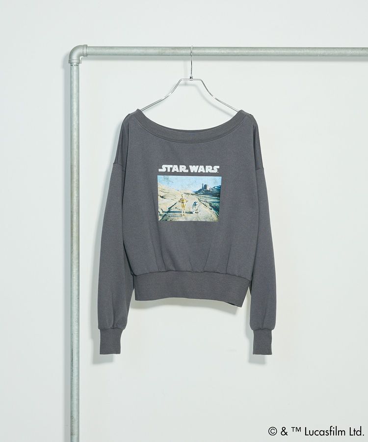 Green Parks「STAR WARS/オフショルスウェット」|スウェット・ジャージ|