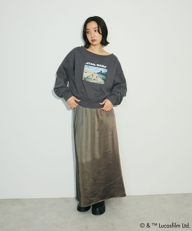 Green Parks「STAR WARS/オフショルスウェット」|スウェット・ジャージ|